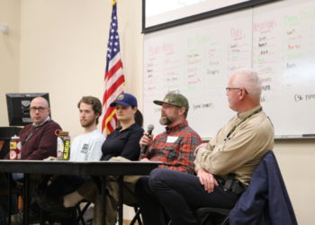 Leadership Panel at an SOS Outreach event